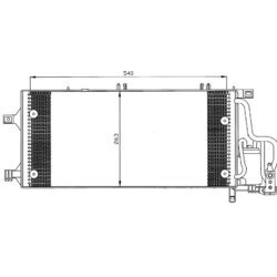 Kondenzátor klimatizácie WAECO 8880400361 - obr. 1