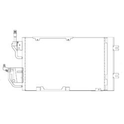 Kondenzátor klimatizácie WAECO 8880400413 - obr. 1