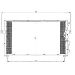 Kondenzátor klimatizácie WAECO 8880400346 - obr. 1