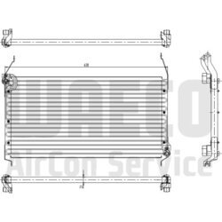 Kondenzátor klimatizácie WAECO 8880400118 - obr. 1