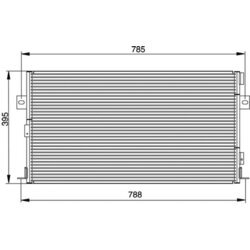 Kondenzátor klimatizácie WAECO 8880400145 - obr. 1