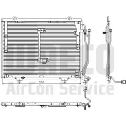 Kondenzátor klimatizácie WAECO 8880400209 - obr. 1