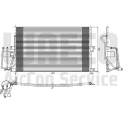 Kondenzátor klimatizácie WAECO 8880400087 - obr. 1