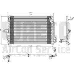 Kondenzátor klimatizácie WAECO 8880400025 - obr. 1