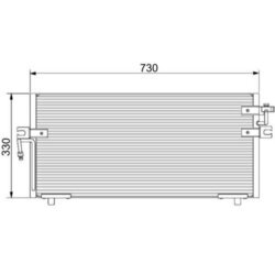 Kondenzátor klimatizácie WAECO 8880400183 - obr. 1