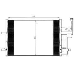 Kondenzátor klimatizácie WAECO 8880400350 - obr. 1