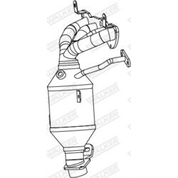 Katalyzátor WALKER 28747 - obr. 1