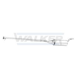 Stredný tlmič výfuku WALKER 71038 - obr. 1