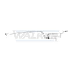 Stredný tlmič výfuku WALKER 71381 - obr. 1