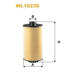 Olejový filter WIX FILTERS WL10236