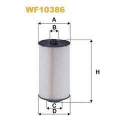 Palivový filter WIX FILTERS WF10386