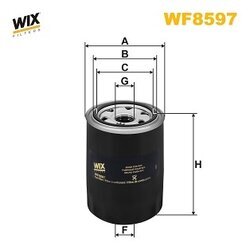 Palivový filter WIX FILTERS WF8597