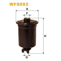 Palivový filter WIX FILTERS WF8092