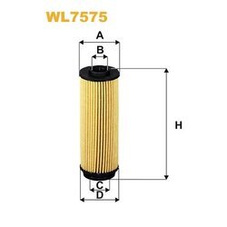 Olejový filter WIX FILTERS WL7575