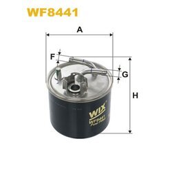 Palivový filter WIX FILTERS WF8441