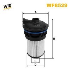 Palivový filter WIX FILTERS WF8529