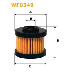 Palivový filter WIX FILTERS WF8349