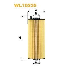 Olejový filter WIX FILTERS WL10235