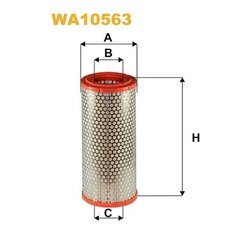 Vzduchový filter WIX FILTERS WA10563