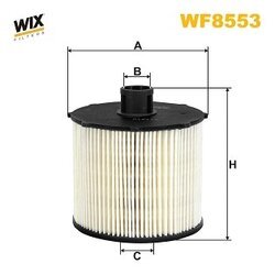 Palivový filter WIX FILTERS WF8553