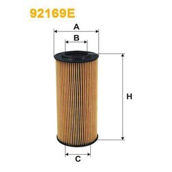 Hydraulický filter automatickej prevodovky WIX FILTERS 92169E