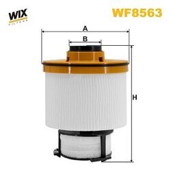 Palivový filter WIX FILTERS WF8563