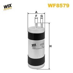 Palivový filter WIX FILTERS WF8579