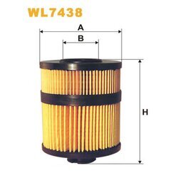 Olejový filter WIX FILTERS WL7438