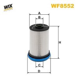 Palivový filter WIX FILTERS WF8552