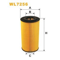 Olejový filter WIX FILTERS WL7256