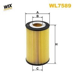 Olejový filter WIX FILTERS WL7589