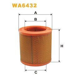 Vzduchový filter WIX FILTERS WA6432