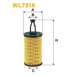 Olejový filter WIX FILTERS WL7518