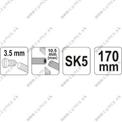 YATO Kliešte elektrikárske - upichovák 170 mm - obr. 2