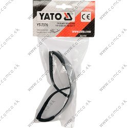 YATO Okuliare ochranné tmavé typ 91380 - obr. 1