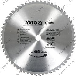 YATO Kotúč na drevo 400 x 30 mm 60z