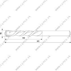 YATO Vrták na betón 16 x 180 mm - obr. 1