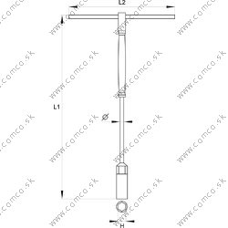 YATO Kľúč nástrčný 15 mm s rukoväťou typ 