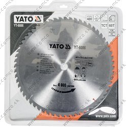 YATO Kotúč na drevo 400 x 30 mm 60z - obr. 1