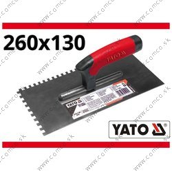 YATO Hladítko 270 x 130 mm zuby 10x10 mm (YATO náradie) - obr. 1