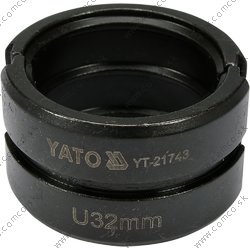 YATO Náhradné čeľuste k lisovacím kliešťom YT-21735 typ U 32 mm