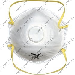 YATO Respirátor s ventilom FFP2 NR 500ks