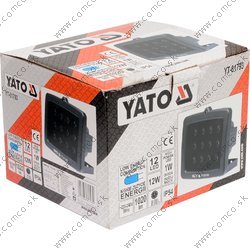 YATO Pracovná lampa 12LED, 12W, 1020lm, IP54 - obr. 1