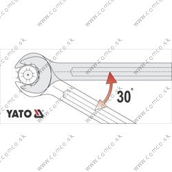 YATO Kľúč plochý 14x15 mm - obr. 1