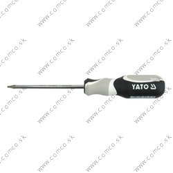 YATO Skrutkovač TORX s otvorom T10 x 100mm, magnetický SVCM55