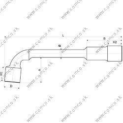 YATO Kľúč nástrčný 12 mm typ 