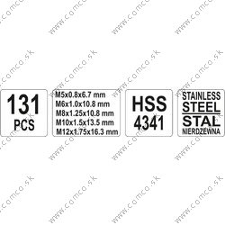 YATO Sada na opravu závitov M5 - M12 - obr. 3