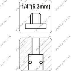 YATO Rýchlospojka 1/4
