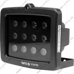 YATO Pracovná lampa 12LED, 12W, 1020lm, IP54