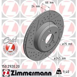 Brzdový kotúč ZIMMERMANN 150.2920.20